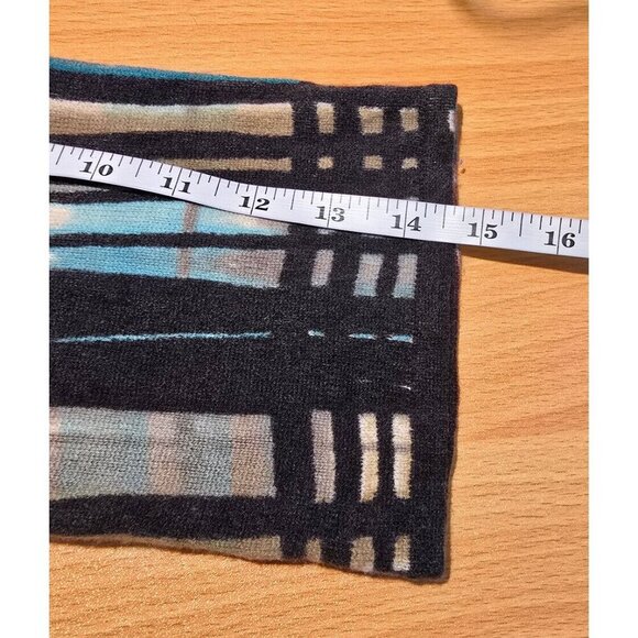 Neiman Marcus Cashmere Sweater Sz M Retro Striped 70s Style Stretch Quiet Luxury - Picture 5 of 10